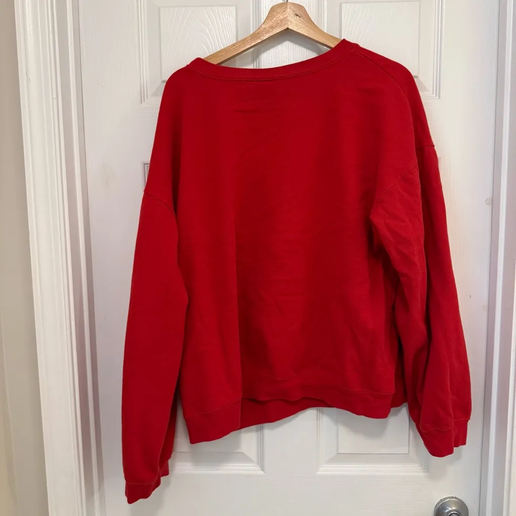 EUC Tom and Jerry Red Crewneck Sweatshirt Size undefined - Image 4
