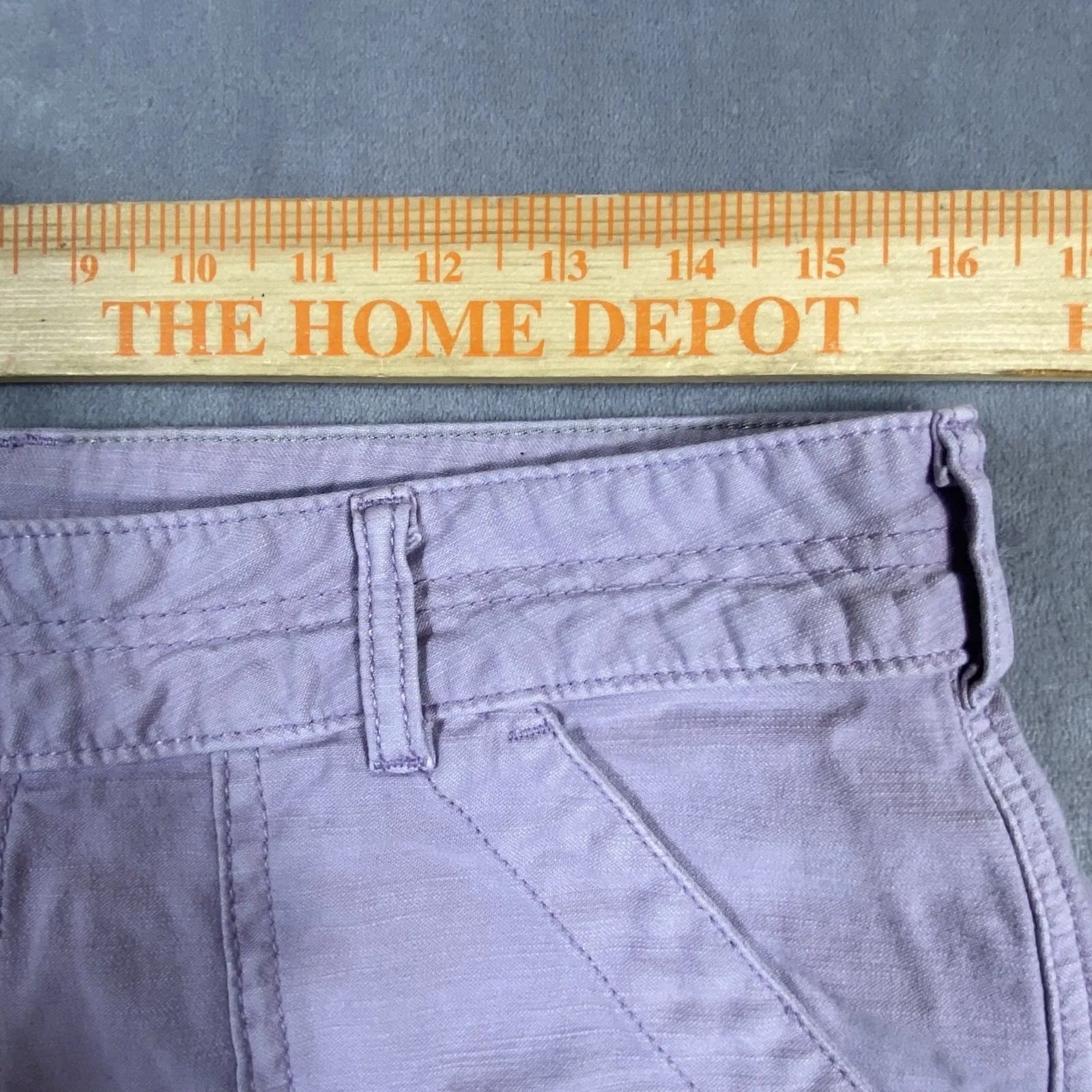 Pilcro by Anthropologie Pants 30 Lavender Wide Barrel‎ Leg Cropped Baggy Spring - Image 4