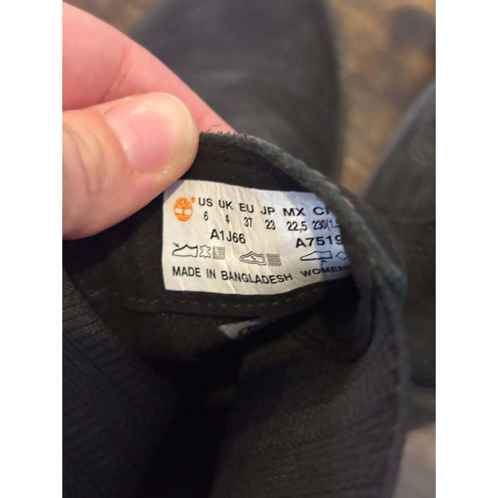 Timberland Chelsea Boots Women's US 6 A1J66 Black‎ Suede Ankle Booties - Image 3