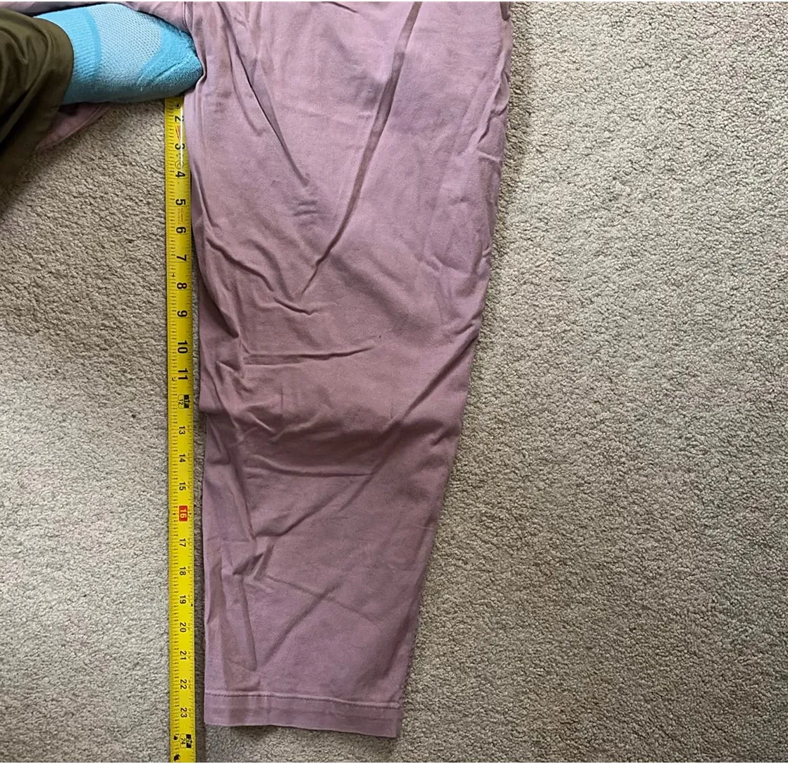 Blush Pink, Elastic Waist, Utility Pants  - Image 6