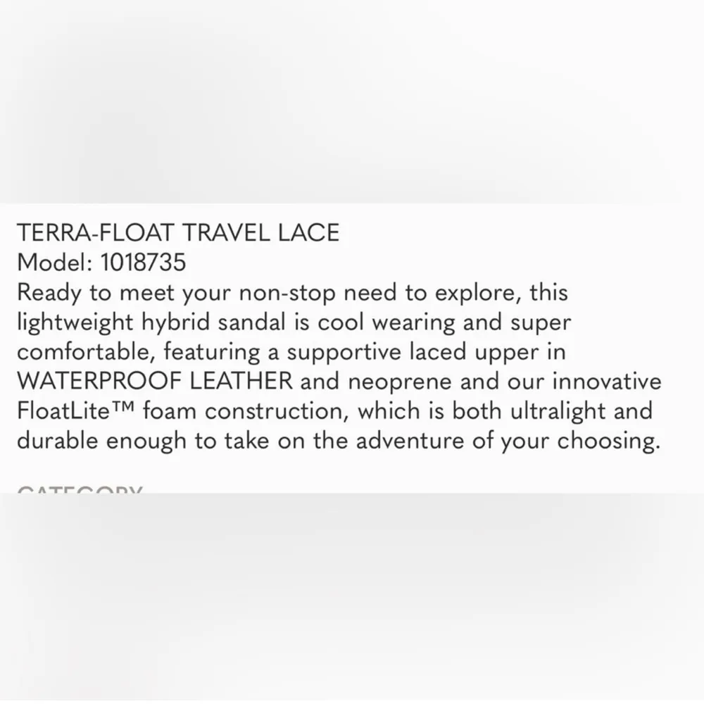 Teva Terra-Float Travel Lace Athletic Sneakers Size 8 Black Blue Outdoor Shoes - Image 8