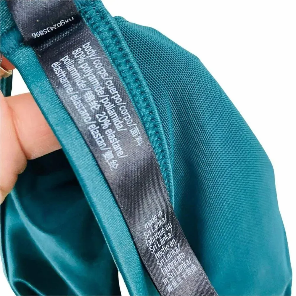 Victoria's Secret Sport Green Shine Racerback Sports Bra Large - Image 6