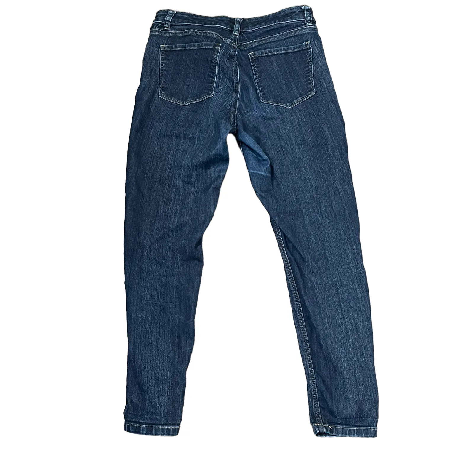 White House Black Market Womens Jeans Size Small Stretch Blue Denim‎ 30X28 - Image 5