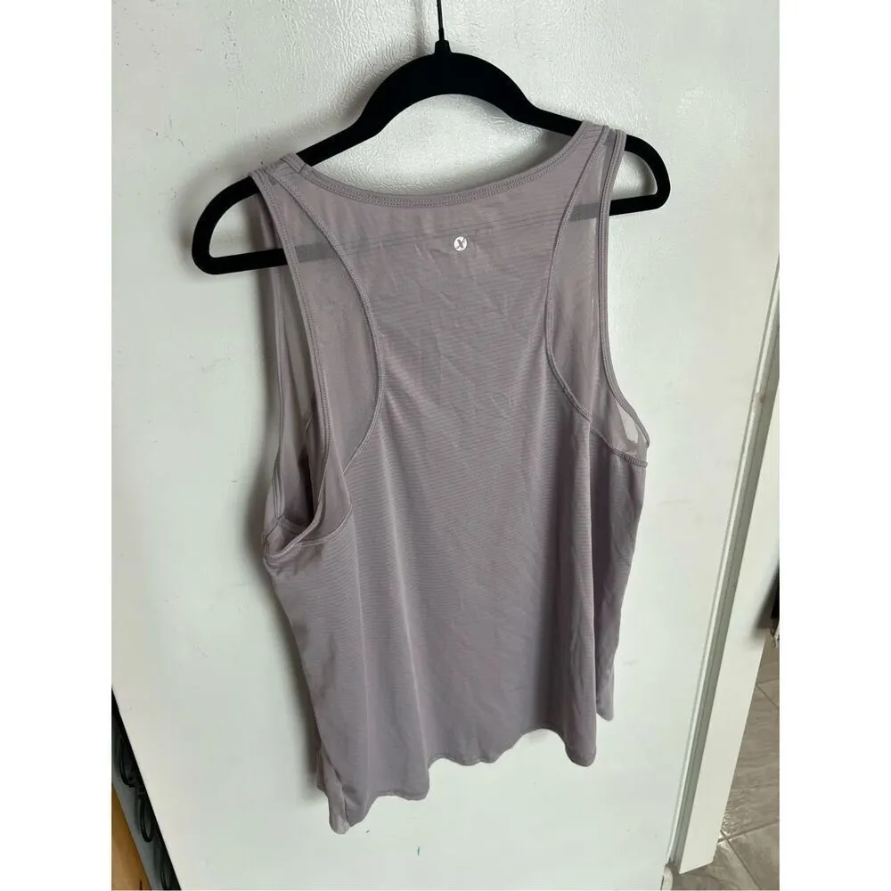 Xersion Light Purple Tank Top Woman’s Size XL - Image 5