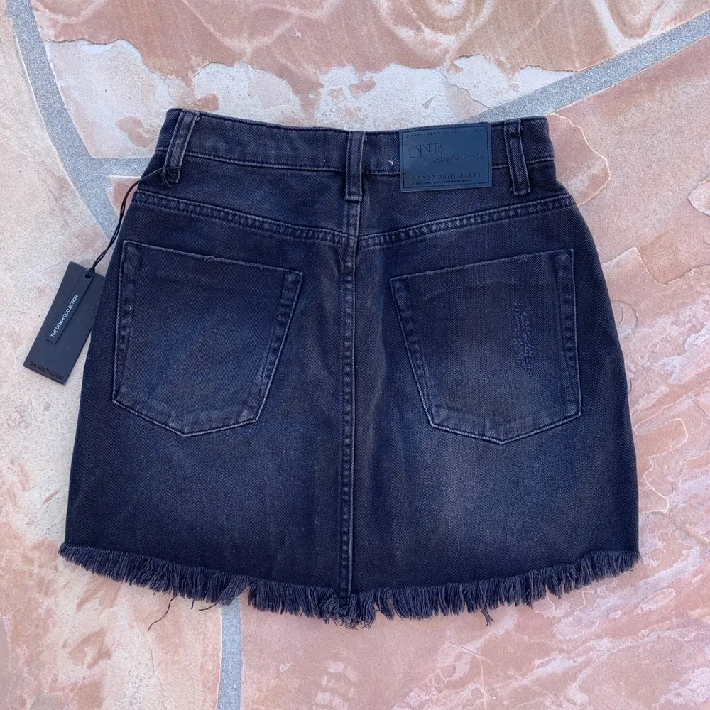 One Teaspoon  Denim Mini Skirt - Image 6