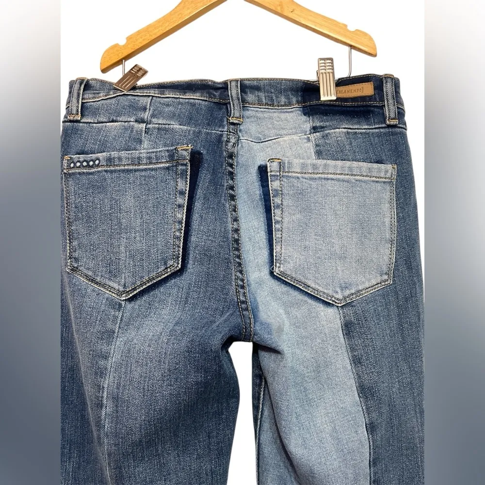 Blank NYC The READE Crop Patchwork  Jeans - Image 10