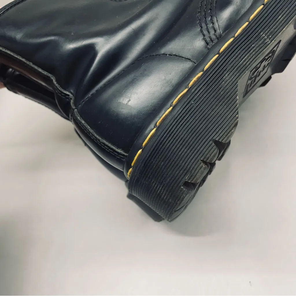 Dr. Martens 1460 Black Leather 8-Eye Boots Women’s 7 Men’s 6 (EU 38) - Image 8