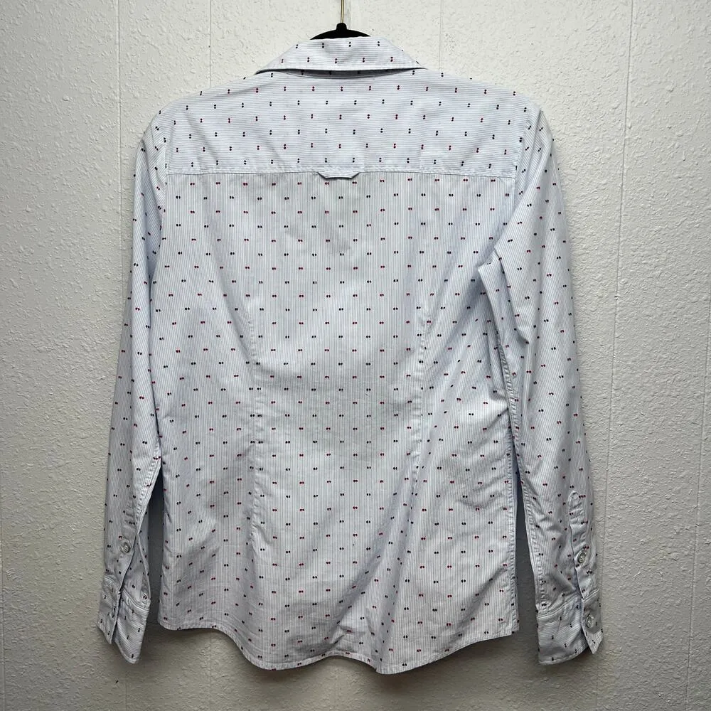 Brooks Brothers Dotted Fabric Shirt 2 Office Career Formal Quiet Luxury Capsule - Image 6