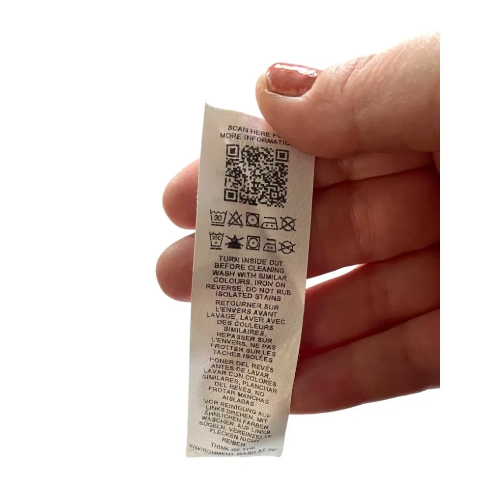 Reclaimed Vintage Strapless Top White Size 6 - Image 6