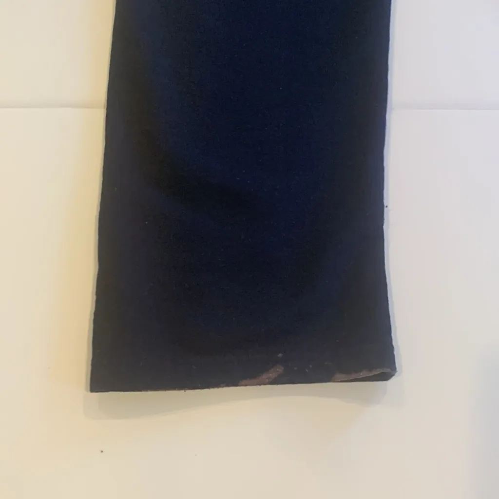 Hampton Beach NH Distressed Straight Sweatpants Appr. Women’s Med. or Large Long Blue - Image 8