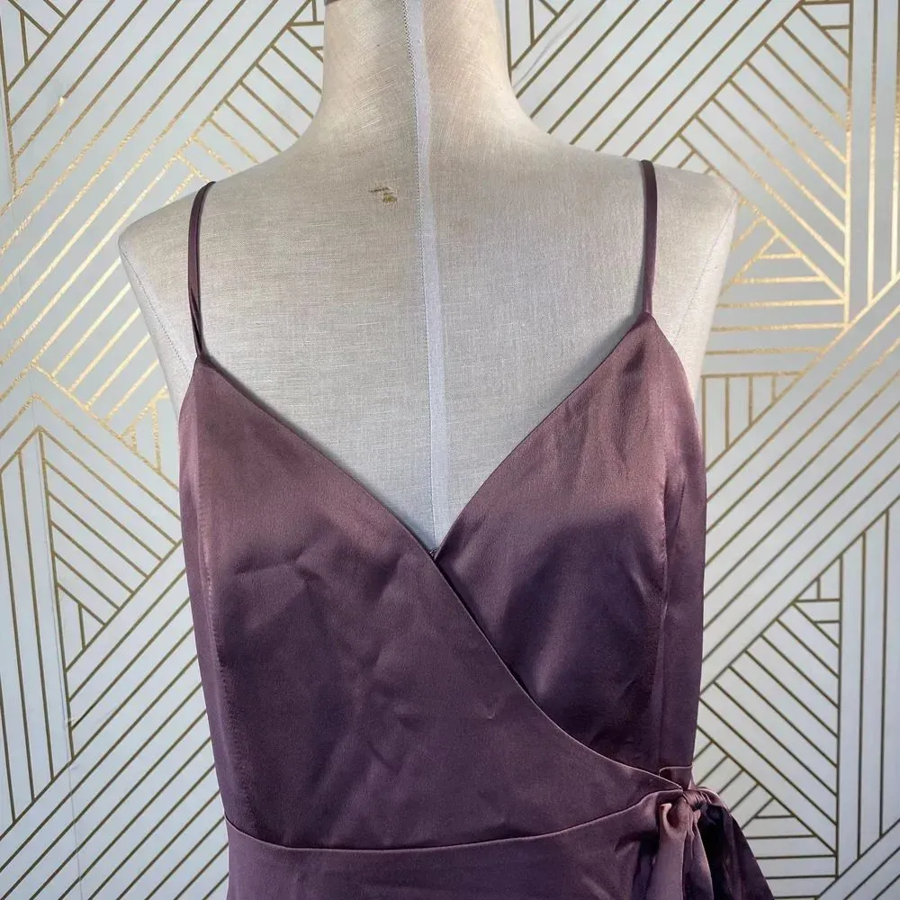 Show‎ Me Your Mumu Mariah Wrap Dress Dusty Plum - Image 4