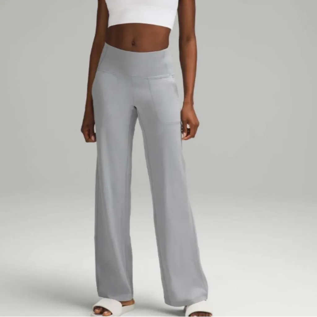 Lululemon Align Wide Leg High Rise 31” Rhino Grey - Image 3