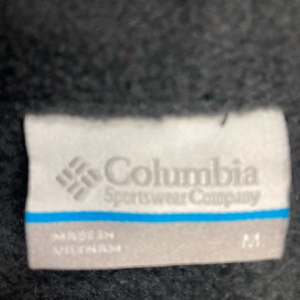 COLUMBIA Sherpa Vest Size Medium Black‎ - Image 8