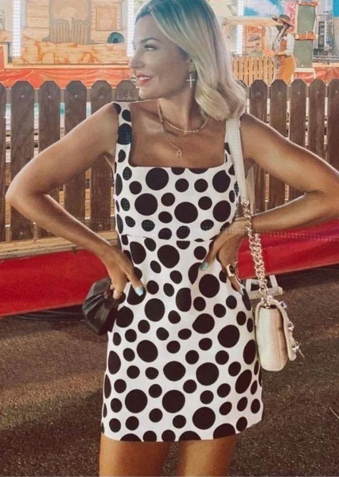 Zara polka dot mini dress LIMITED EDITION, Bloggers favorite!!! - Image 3