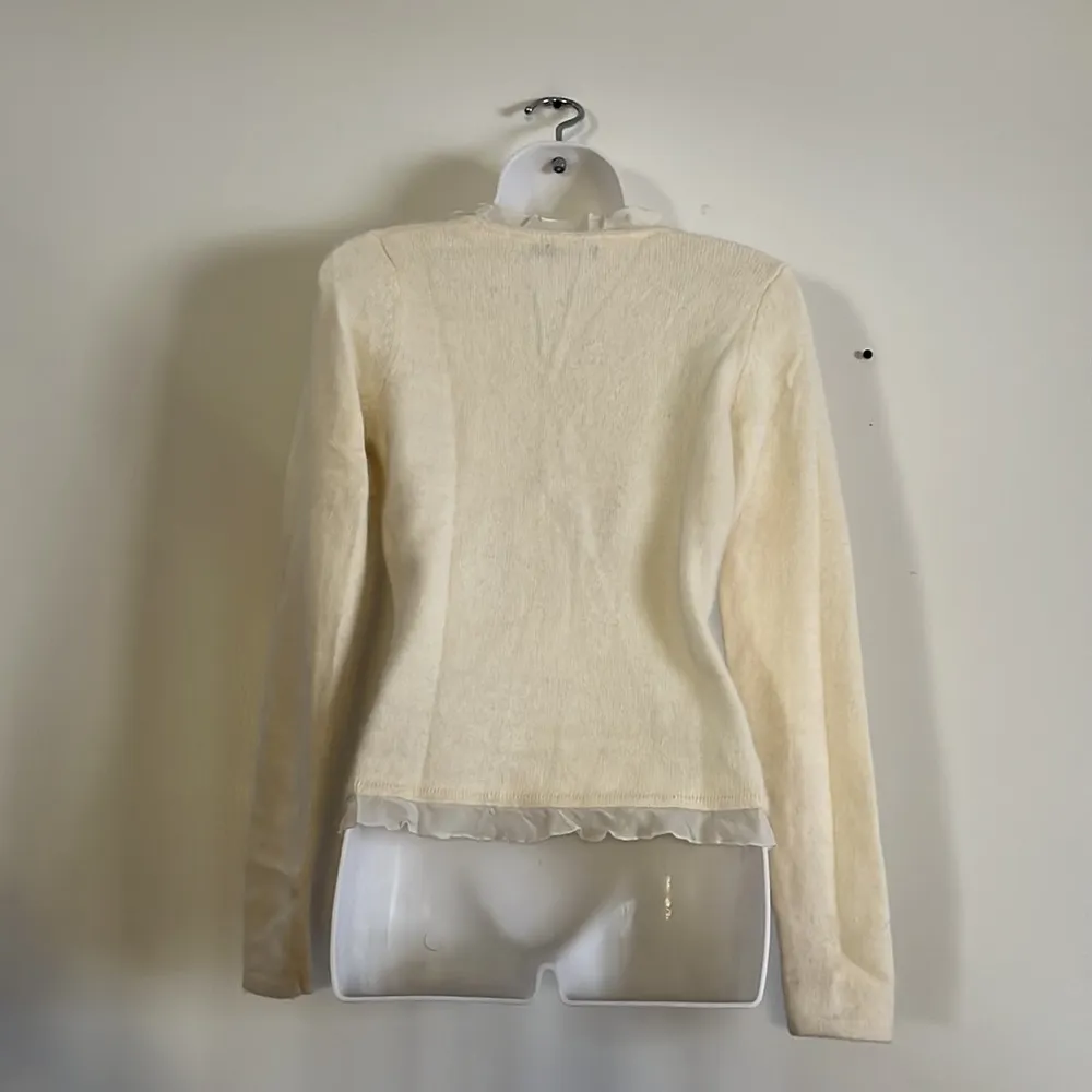 ANGORA The Limited chiffon neck and hem sweater - Image 5