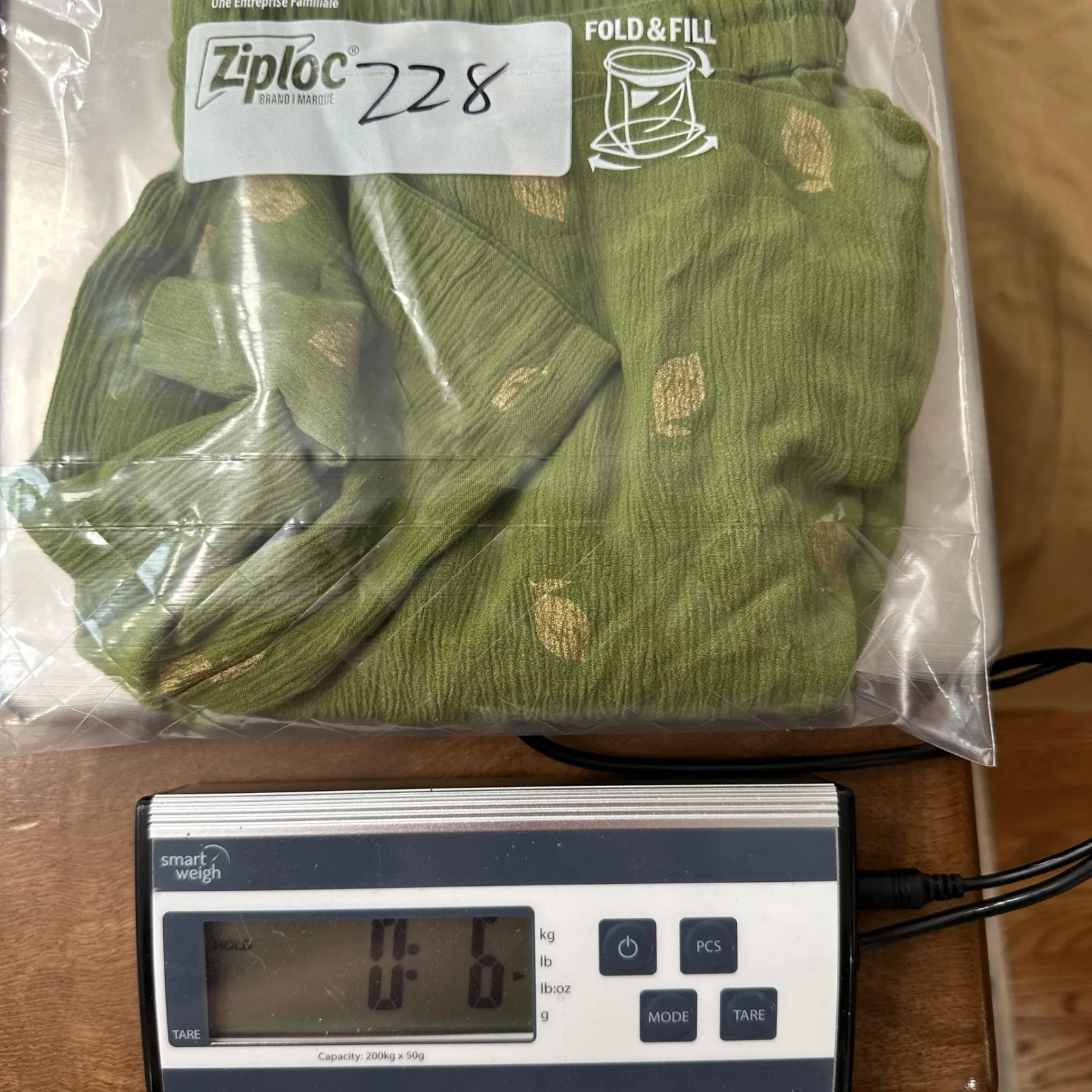 NWT Boden‎ Bembridge Short Gold Leaf Print Drawstring Waist Casual Green Women 4 - Image 13