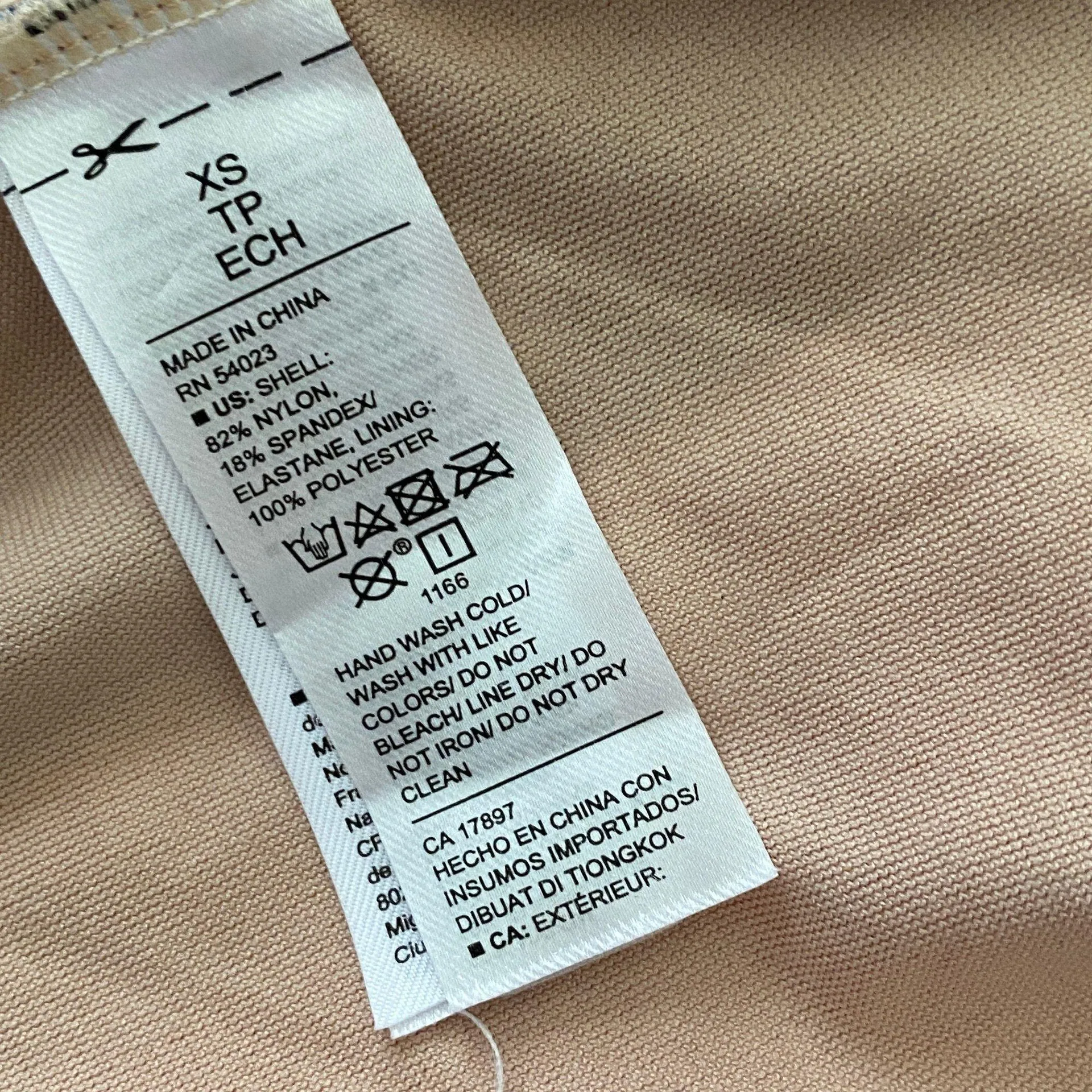  XS Scoop-Neck Striped Swimsuit One Piece - Image 7