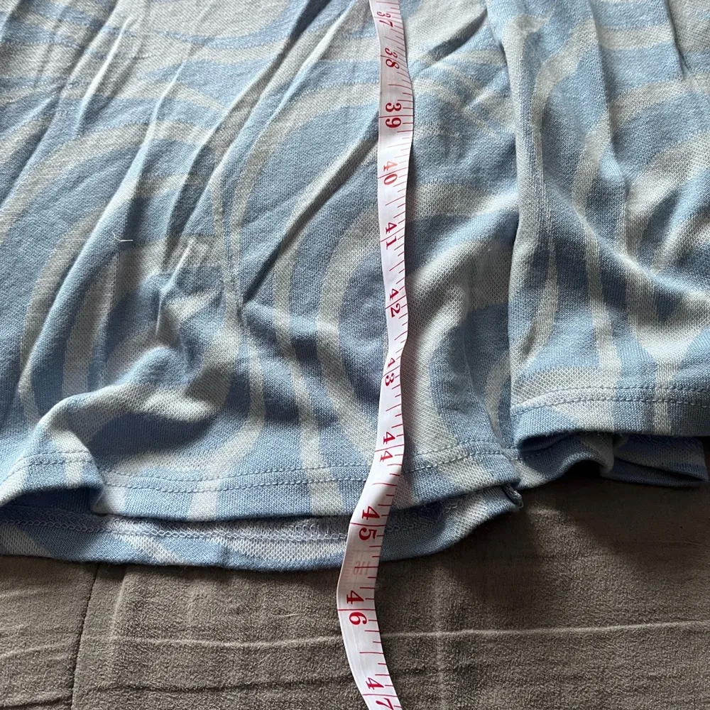 BLUE BLUSH Retro Swirl Strapless Maxi Dress. Women’s Sz S. 45” Long. Brand New! - Image 8