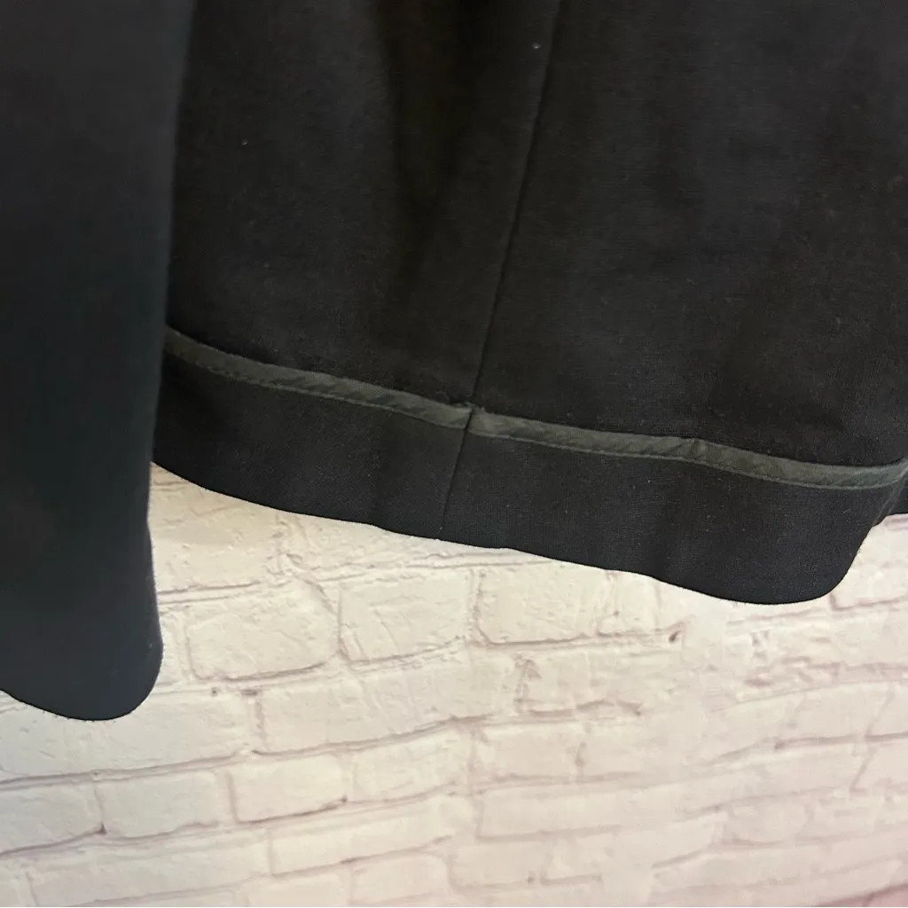 AKRIS Punto tailored black blazer jacket structured fitted capsule size US 6 - Image 7