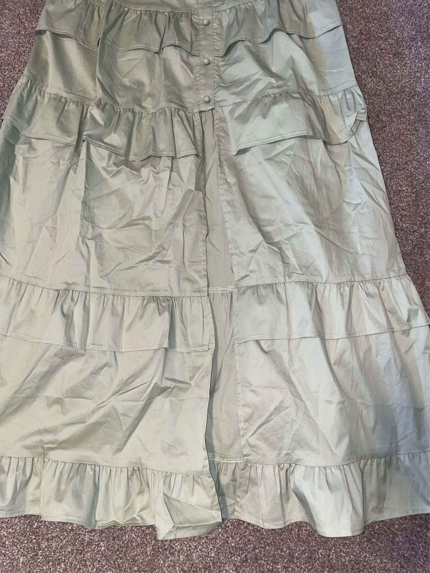 Worth Collective Hattie Ruffle-Tiered Maxi Dress - Image 7