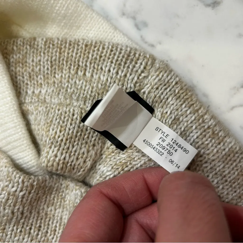 Under Armour Tan Cream Thick Two Strap Cloth Headband - Image 5