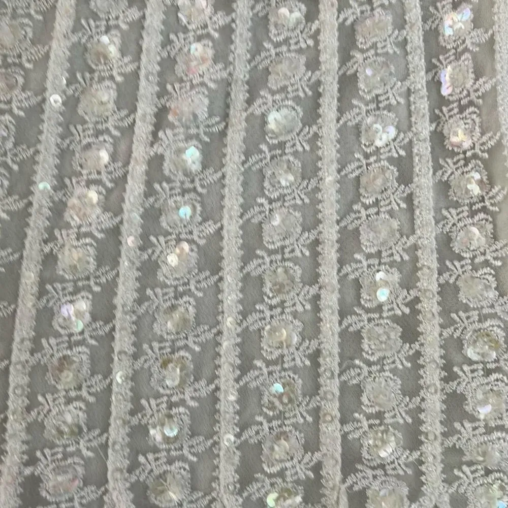 Vintage Y2K Sequin Top White - Image 6