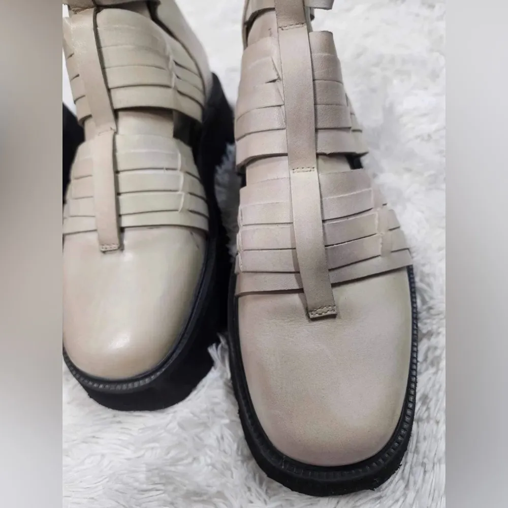 Free People Hydra Huarache Lug Boots Size 40. Sh4 $198 - Image 5