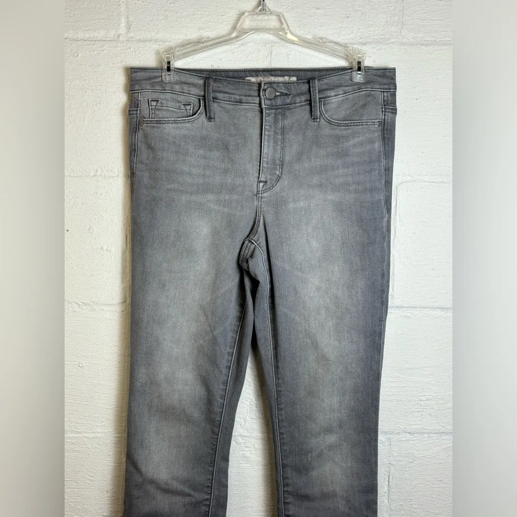 Athleta Sculptek Woman’s Skinny Crop Casual Granite Wash Denim Jeans Size 4 - Image 3