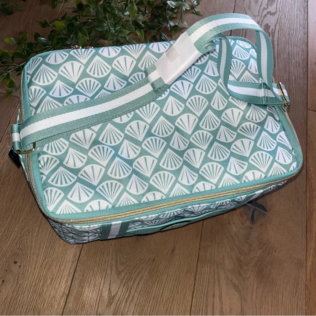 Victoria's Secret NWT Seashell Print Summer Beach Cooler Tote Bag insulated - Image 3