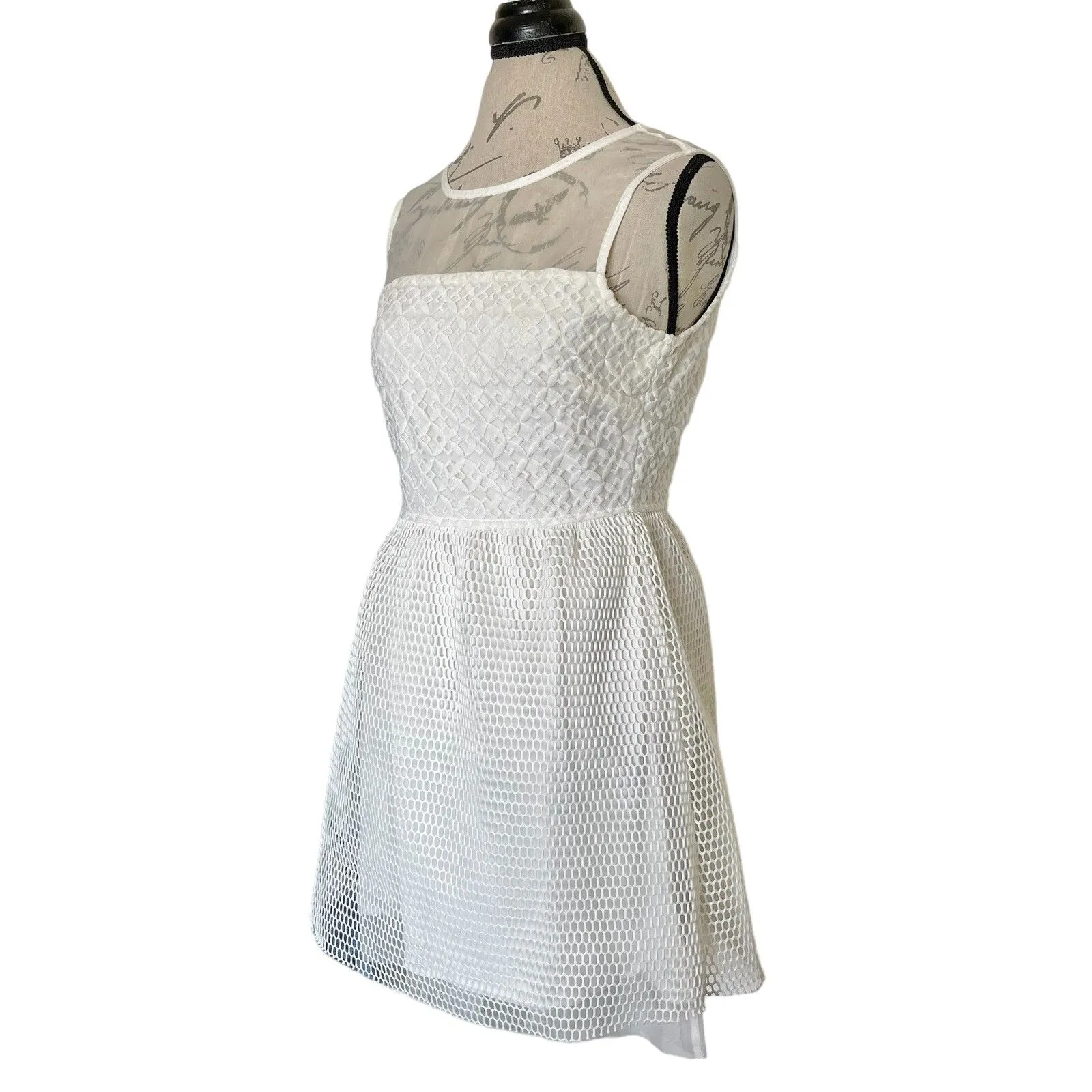Romeo Juliet Couture Womens Dress Sz Medium White Wedding Bridal Shower Party - Image 3