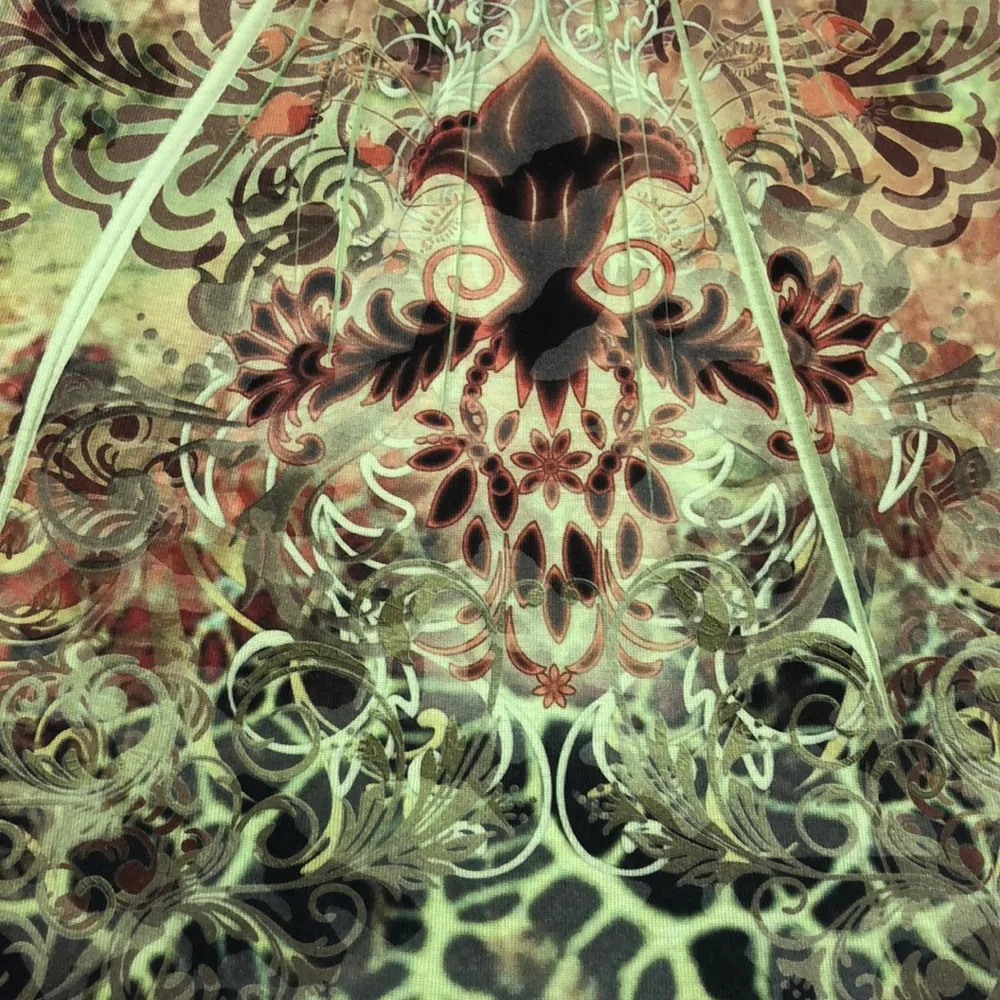 Live and Let Live Tie-dye sequin Shirt PM - Image 4