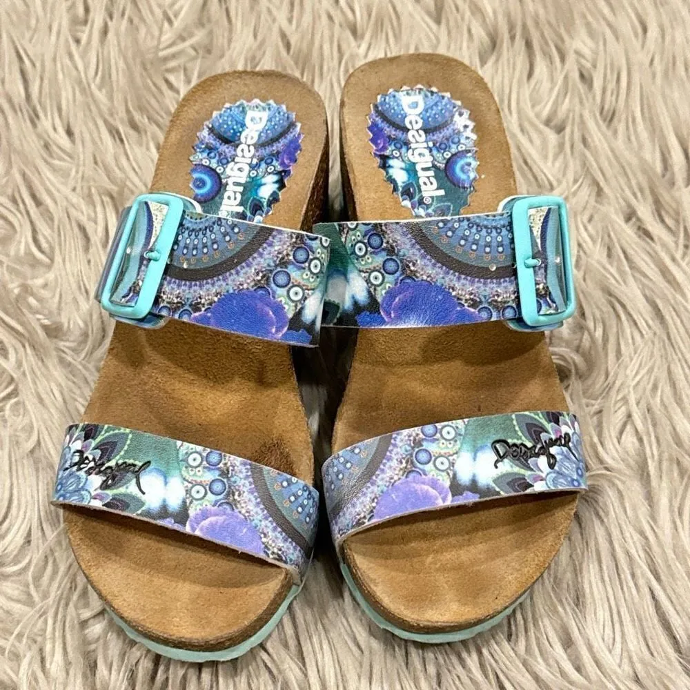 Desigual  wedge platform sandals - Image 6