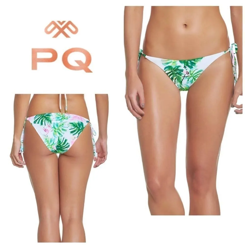 PILYQ beaded flamingo bikini bottom. NWT - Image 12