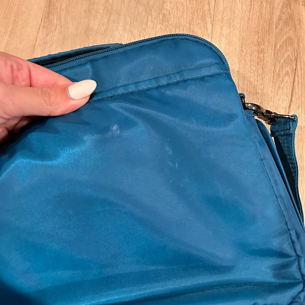 lug Navigator Crossbody Bag Turquoise Blue - Image 5