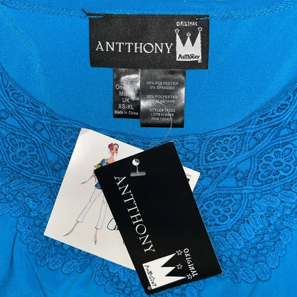 Antthony NWT O/S One Size Missy XS - Image 5