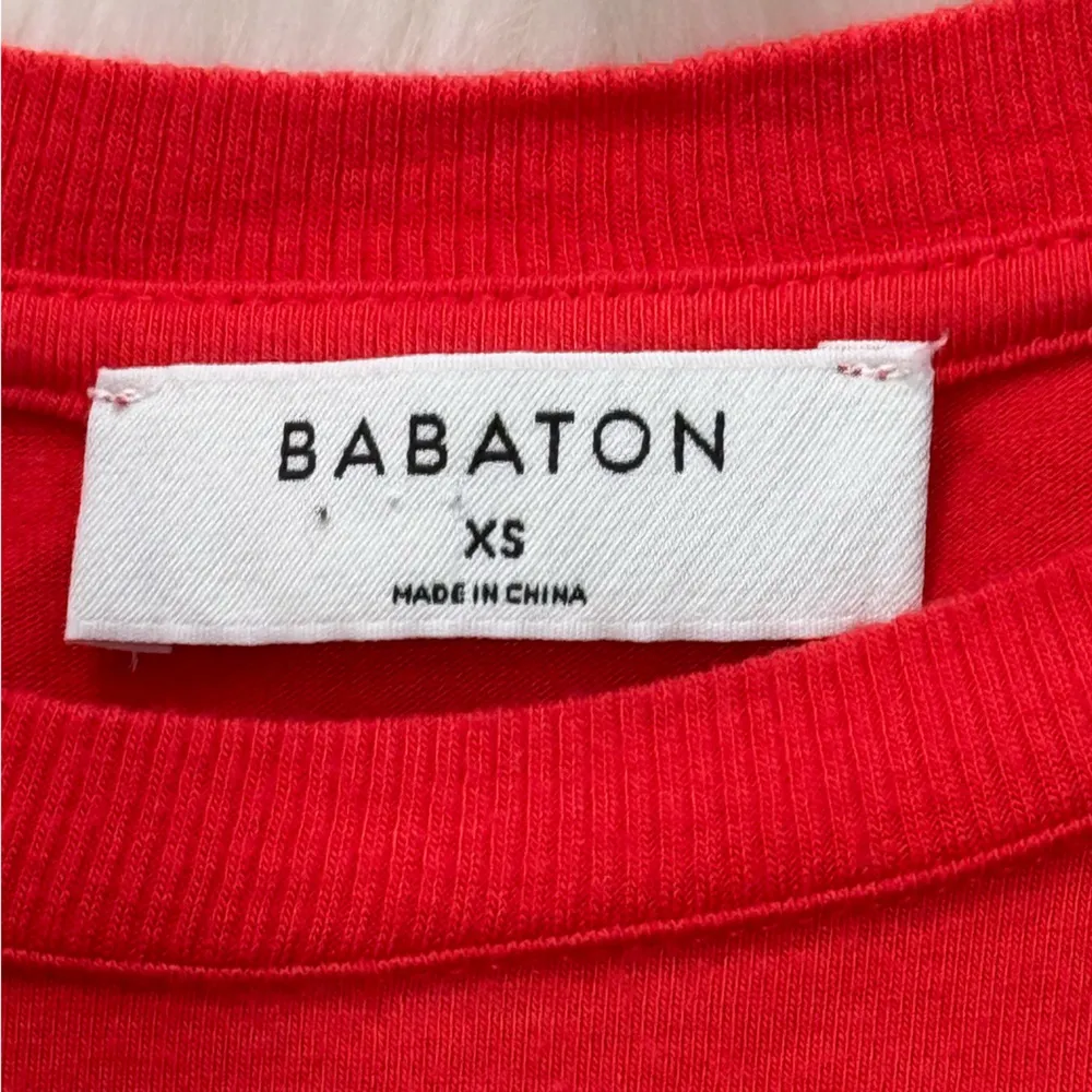 Aritzia Babaton Norris 3/4 Sleeve Shirt in Red - Image 7