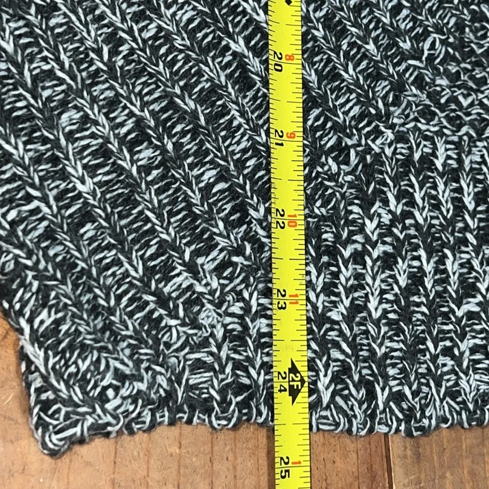 Rue21 size small grey one button cocoon cardigan long sleeve scooped side design - Image 8