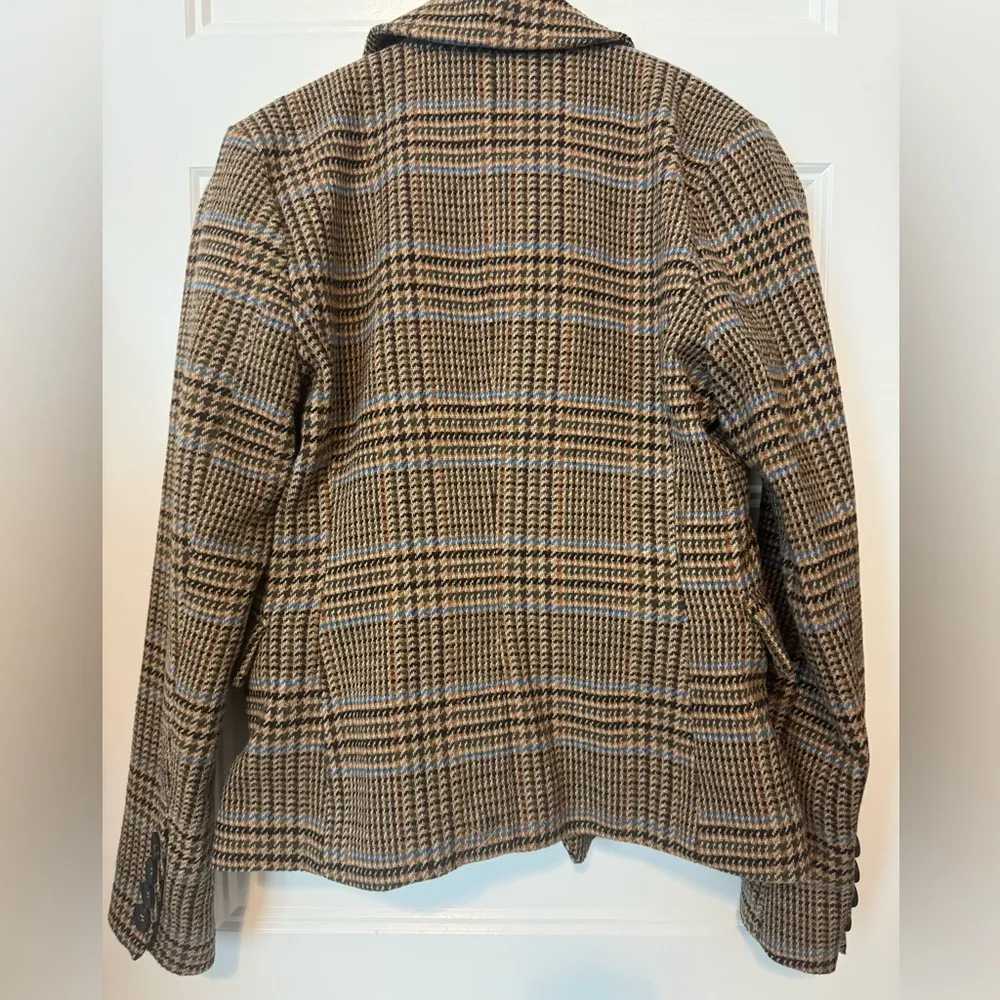 NWT 7 For All Mankind Plaid Blazer Size Small - Image 4