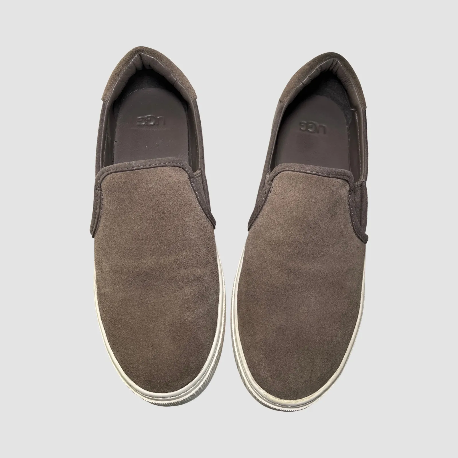UGG Brown Suede Slip-On Sneakers Women's Size 8 (EU 39) Casual Comfort Shoes - Image 10