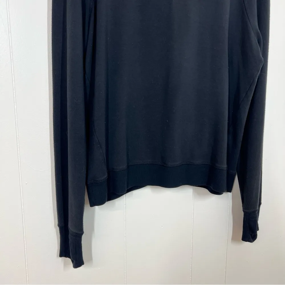 Athleta Black Modal Criss Cross Hoodie - Image 7