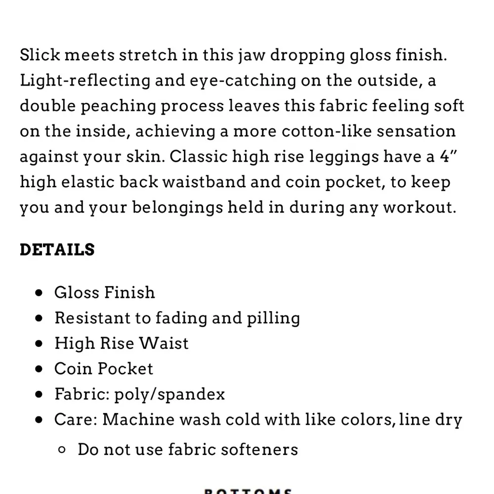 Glyder High Power leggings pink stretch elastic waistband pocket full length SM - Image 16