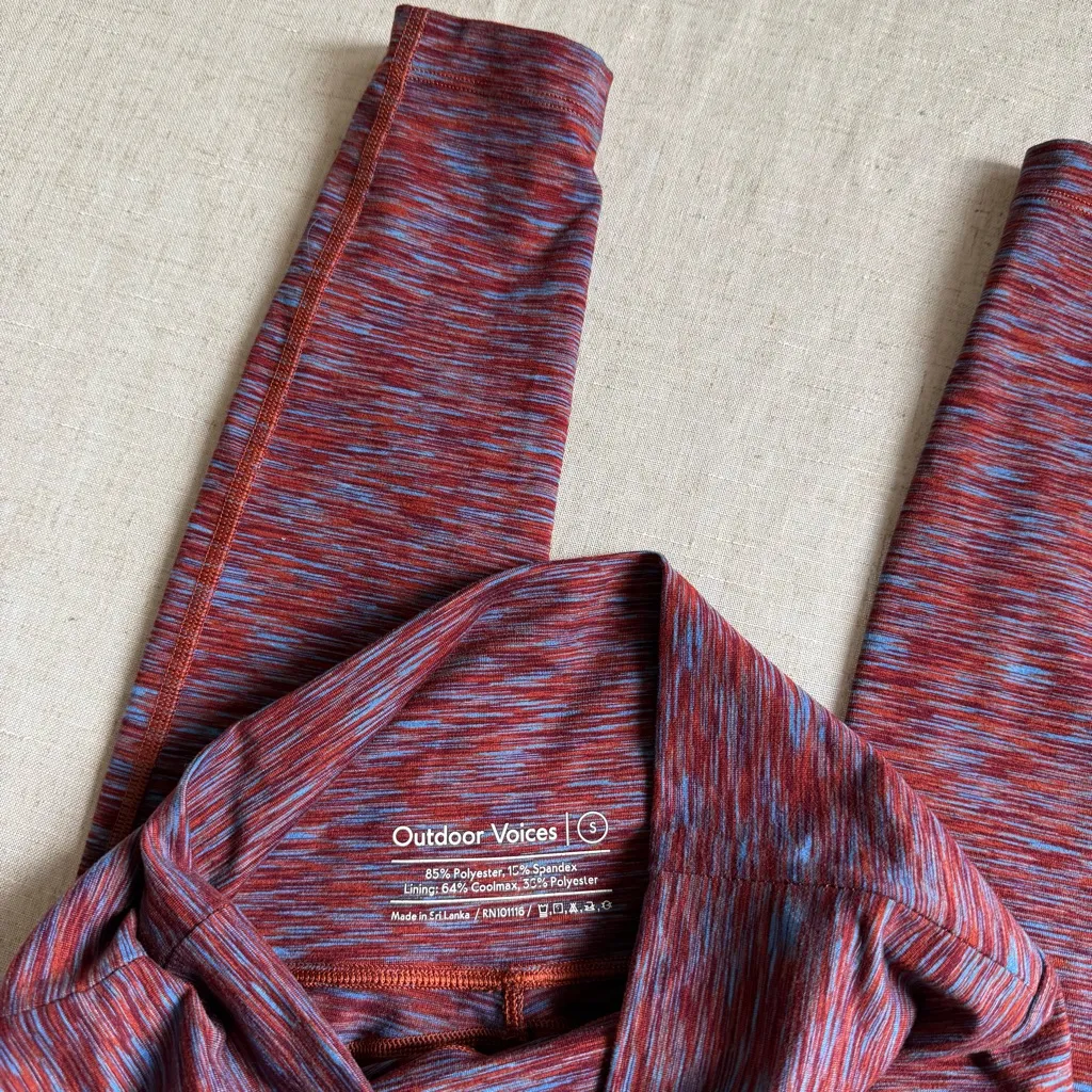 Outdoor Voices Flow 7/8 Legging in Heatwave - Image 6