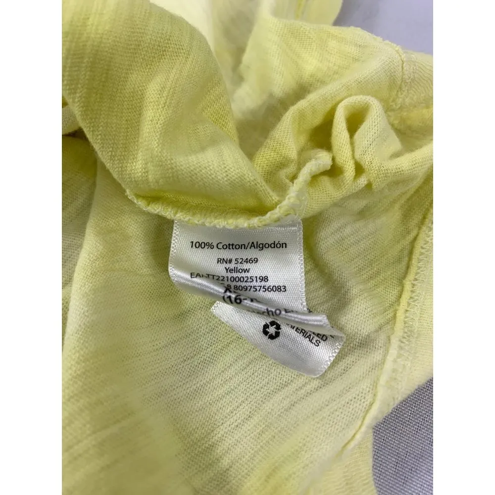 Time & Tru Women's Yellow Tank Top - Image 4