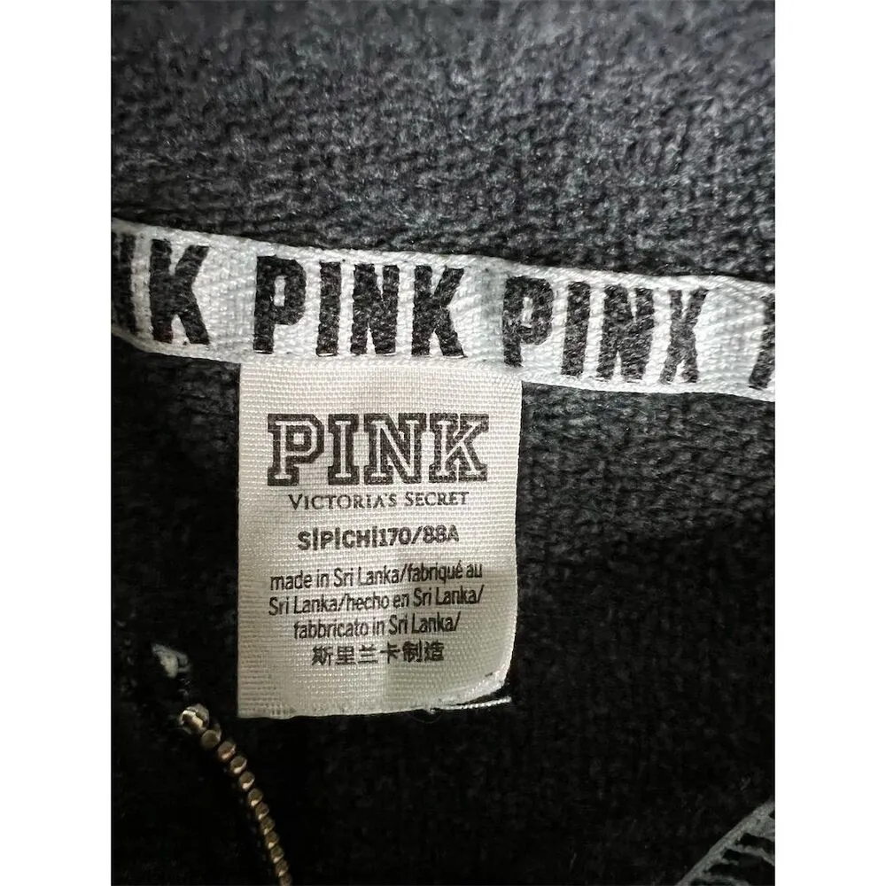 Victoria's Secret PINK Women's Gray Zip - Image 4