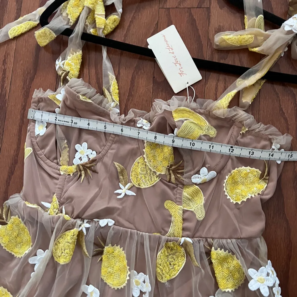 For Love and Lemons Fruitpunch Sequin Mini Dress - Image 8