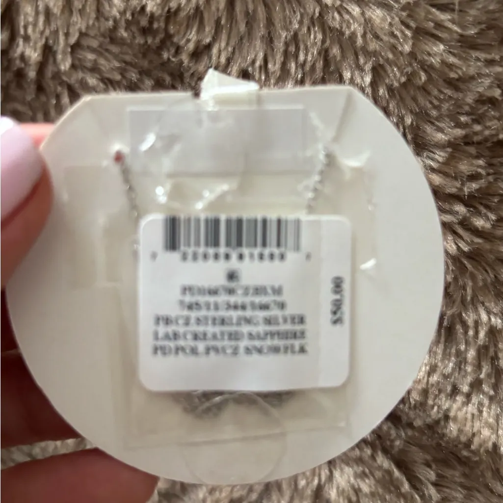 Cubic Zirconia Snowflake Pendant Necklace in Sterling Silver, 16" + 2" extender Silver - Image 6