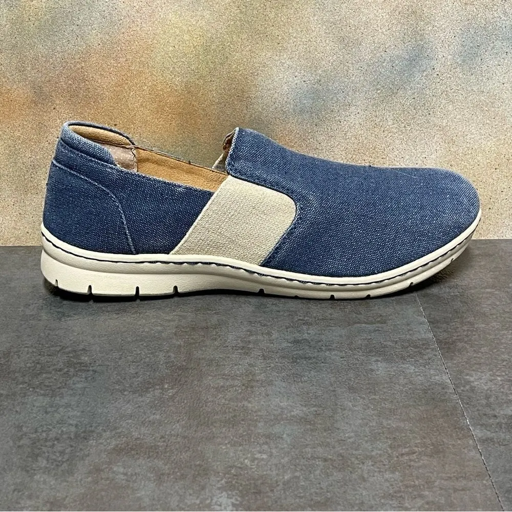 B.O.C. Seaham Blue Women's Flexible Slip On Comfort Sneakers Size 9M Blue - Image 10