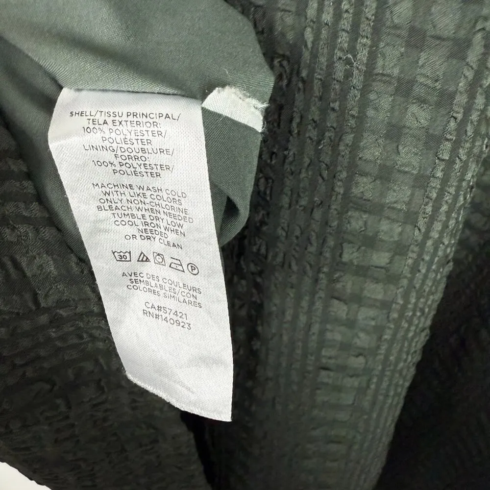 Petite Textured Ruffle Swing Dress Long Sleeves Size XSP XS Petite - Image 6