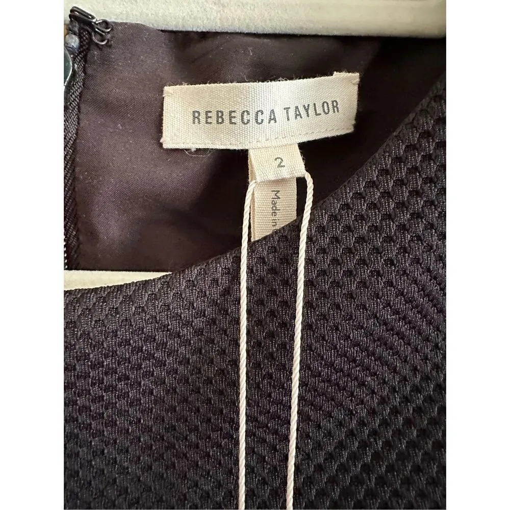 Rebecca Taylor Women's Stacy Dress sz 2 black  NEW - Image 6