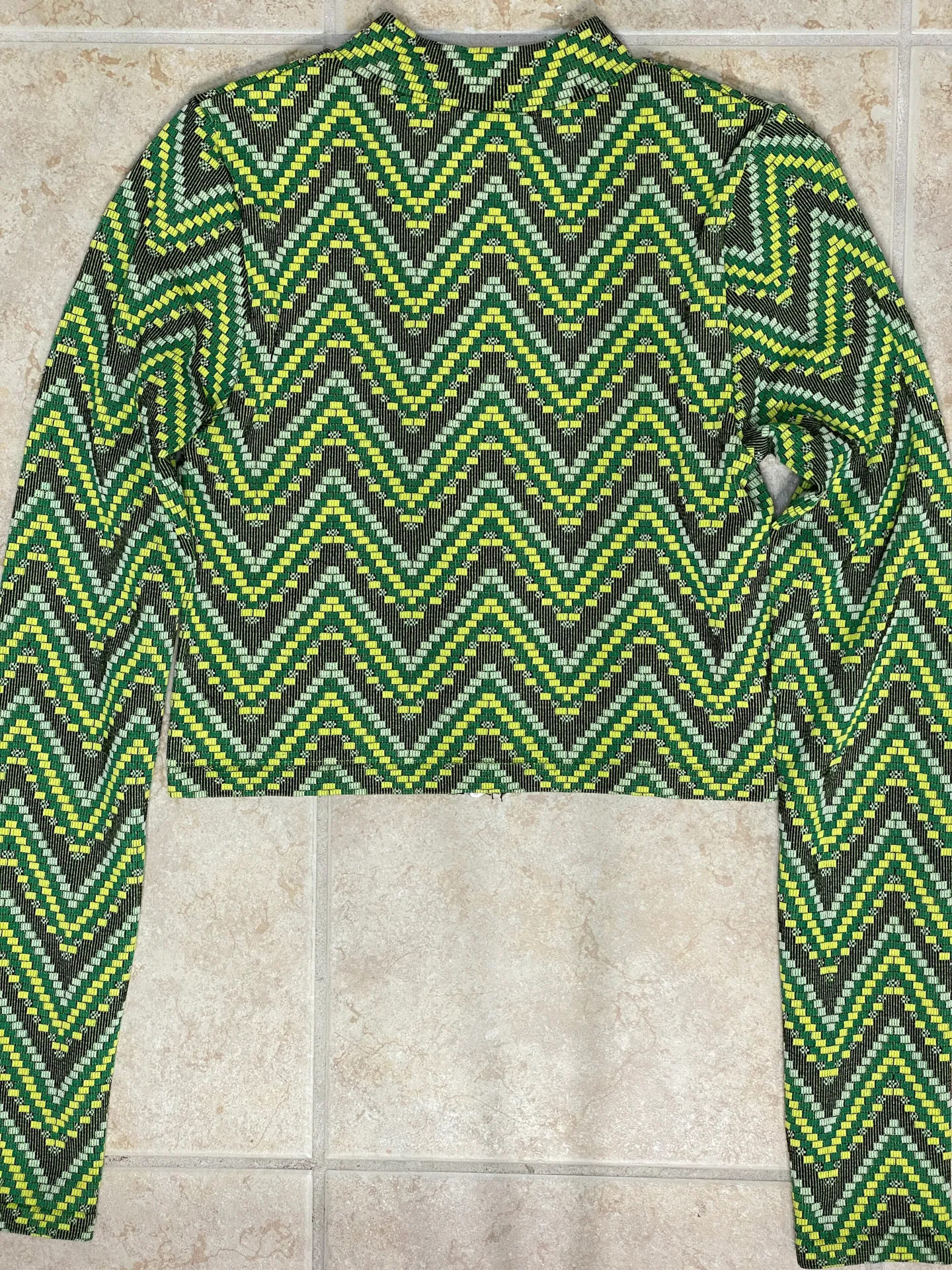 Green Stretchy Zip - Image 3